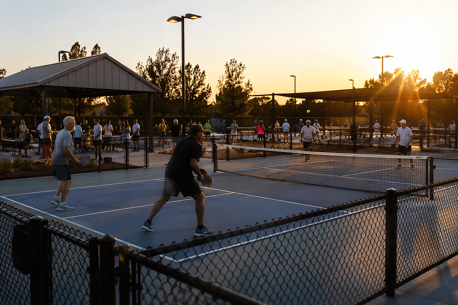 New RARE Park opens in Roseville with four pickleball courts