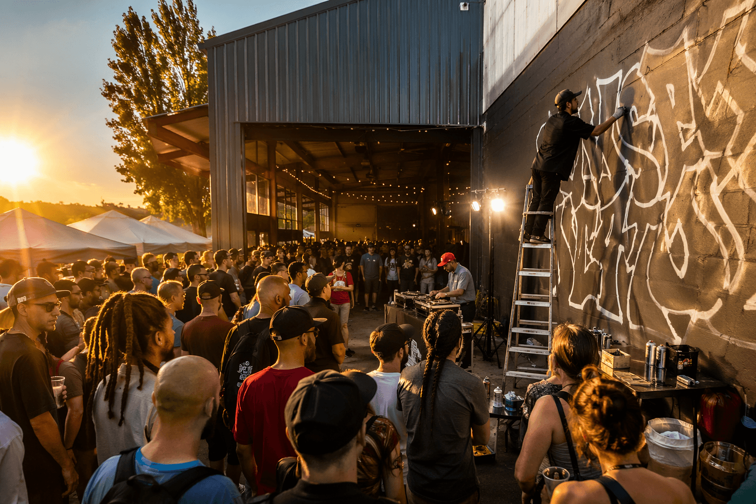 Gigantic Brewing hosts hip-hop invitational with beer, graffiti and DJs