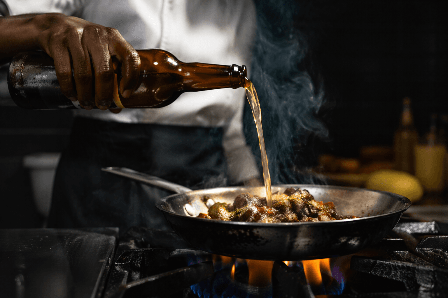 Chefs in Kenya cook with craft beer for richer flavors and crispier dishes