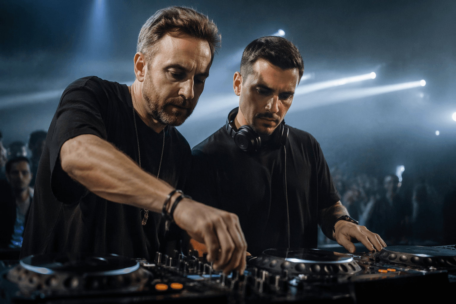 David Guetta and Marten Hørger launch Men Machine with club-focused EP