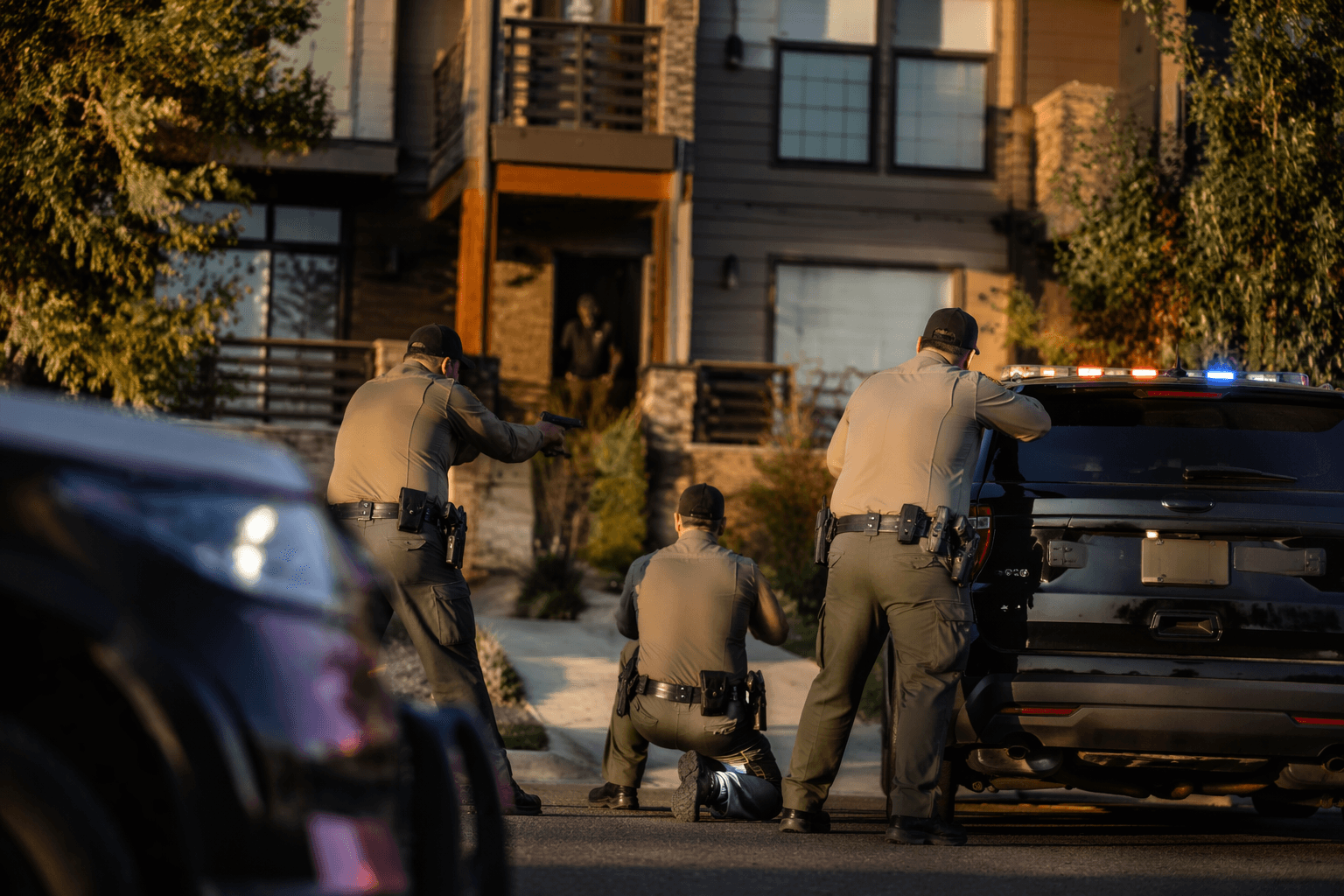 Deputies chase ends with suspect held at gunpoint in Snyderville Basin condo