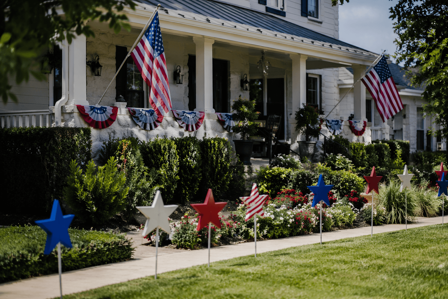 Patriotic decorating contest launches across Union County area homes, businesses