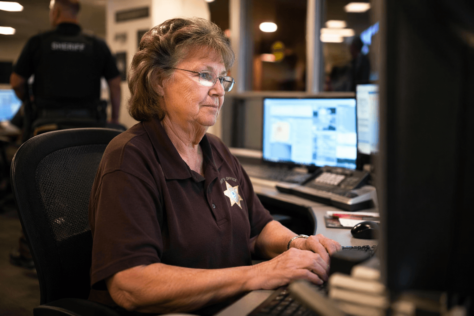 Goochland County Sheriff’s Office honors employee with 45 years of service