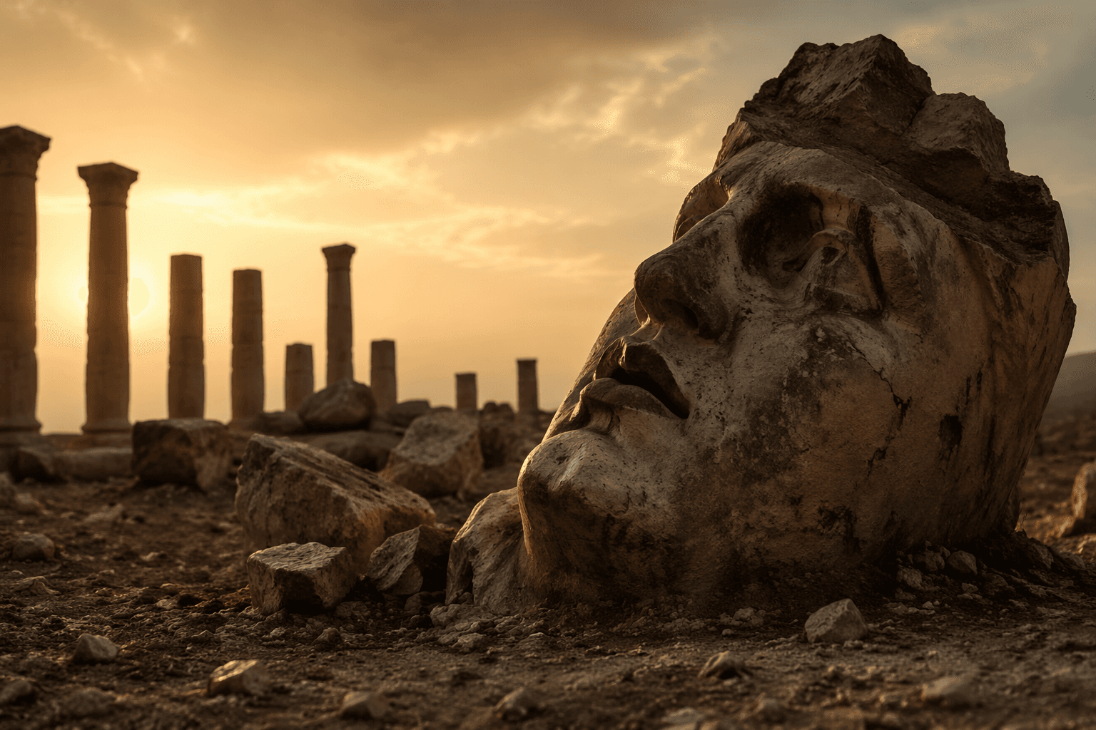 Ozymandias warns of presidential hubris and fleeting power