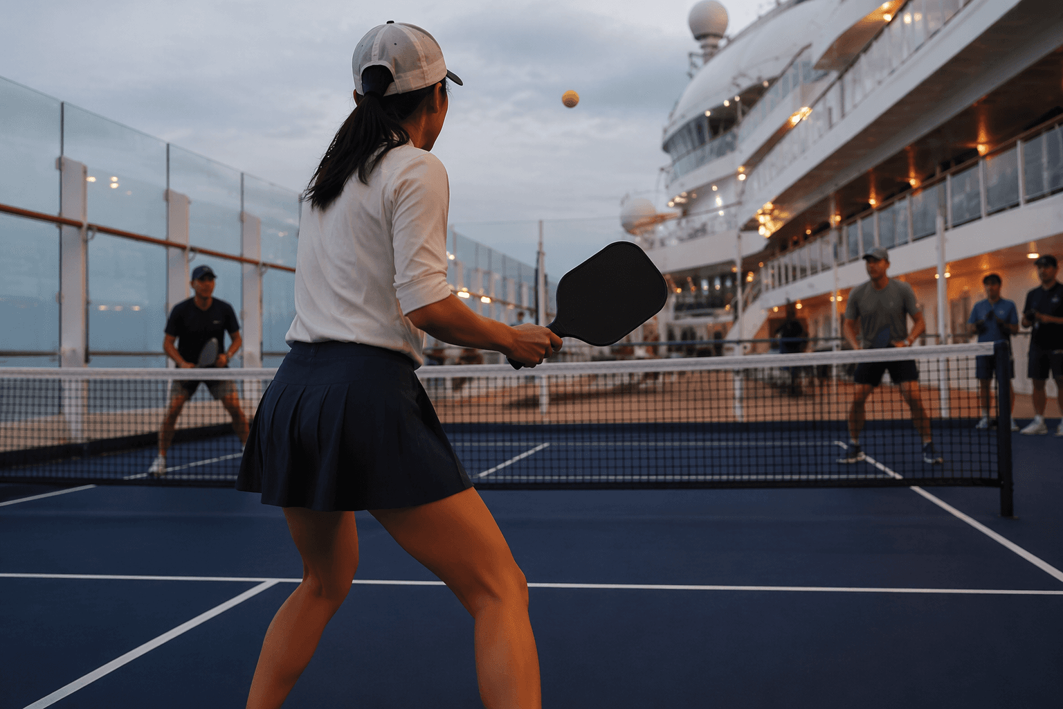 Genting Dream adds pickleball clinics to anniversary cruise program