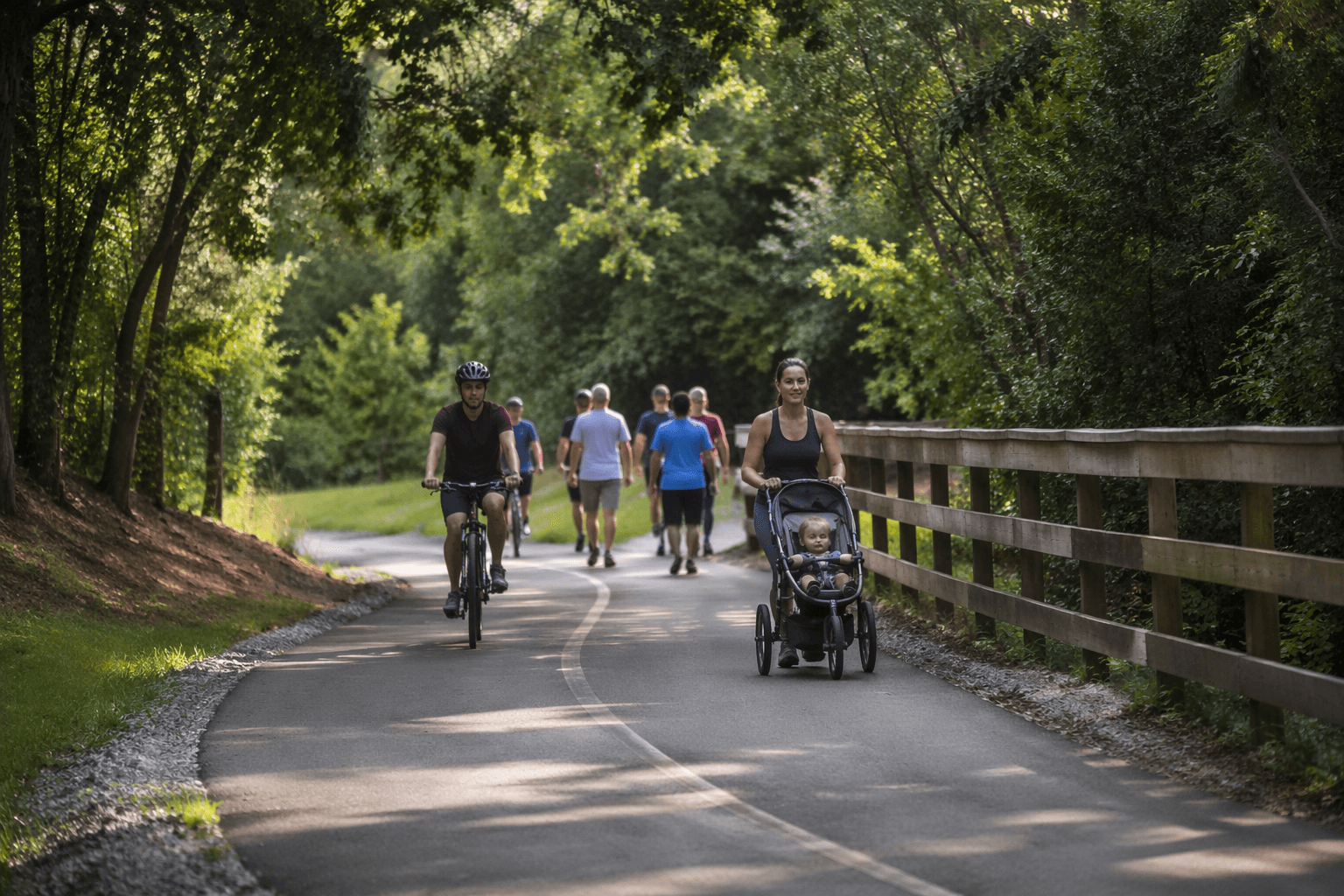 Big Creek Greenway offers Forsyth County residents a safe daily escape