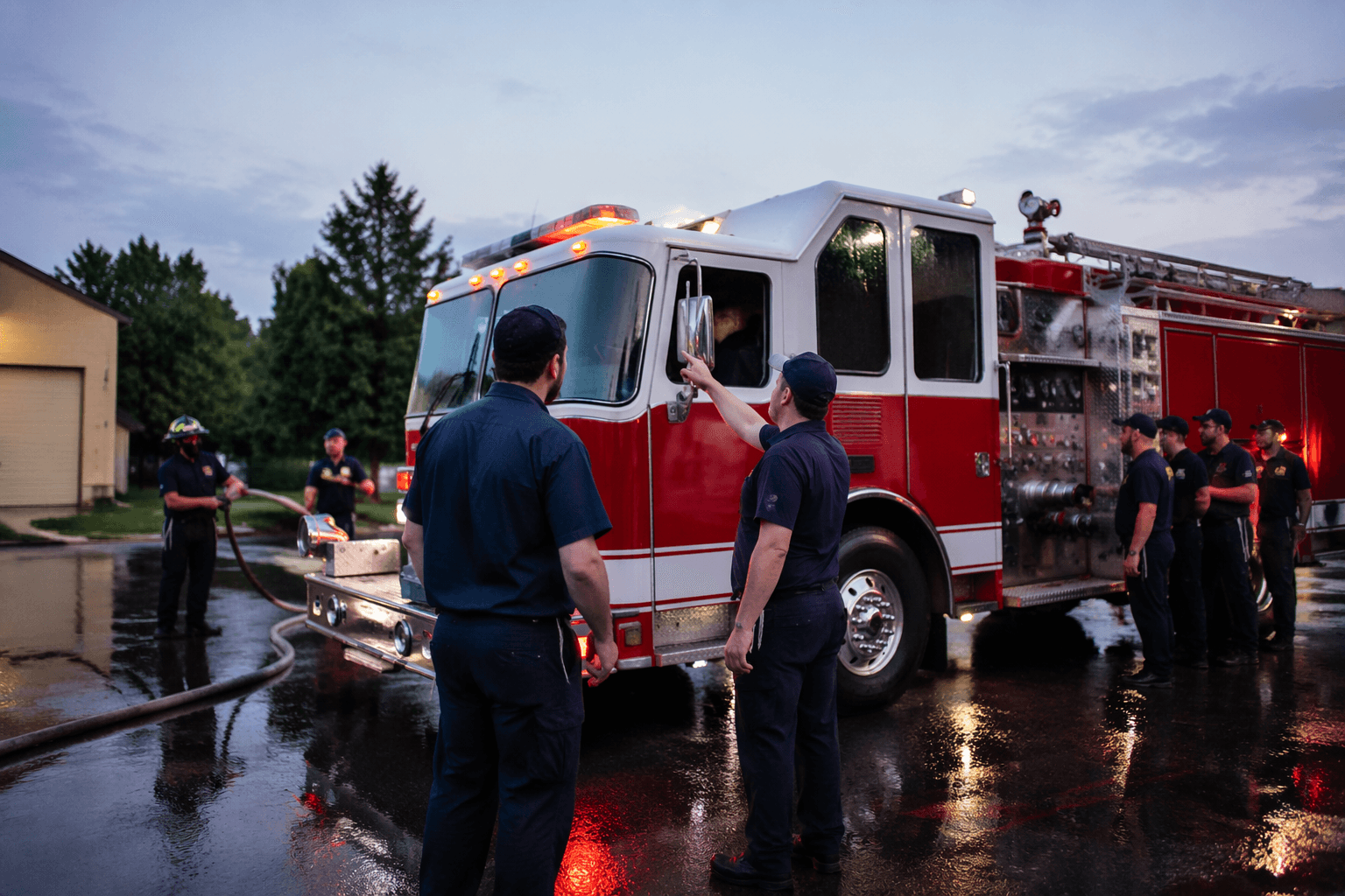 Kiryas Joel fire department adds new engine, trains volunteers in Orange County
