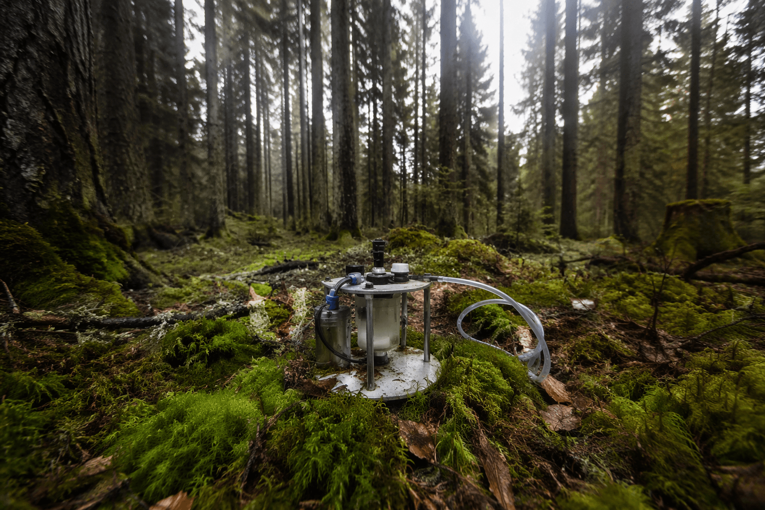 Nitrogen pollution changes forest soil respiration in unexpected ways