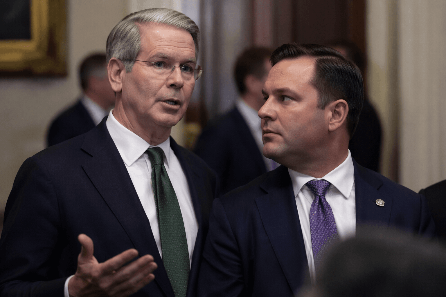 Bessent backs Pulte for intelligence post after past dinner clash