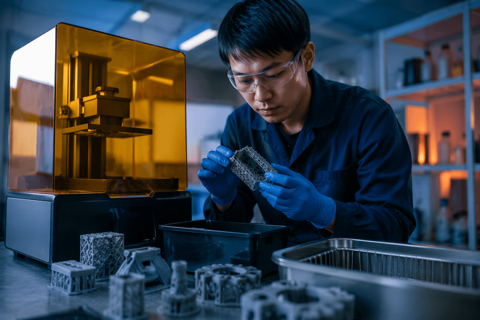 Researchers develop recyclable resin that can be printed again and again