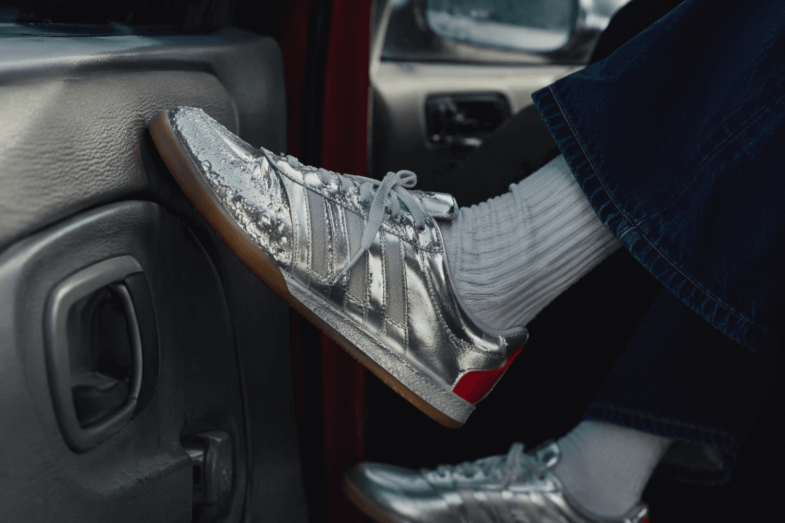 adidas and Coca-Cola turn the Predator Sala into a silver sneaker