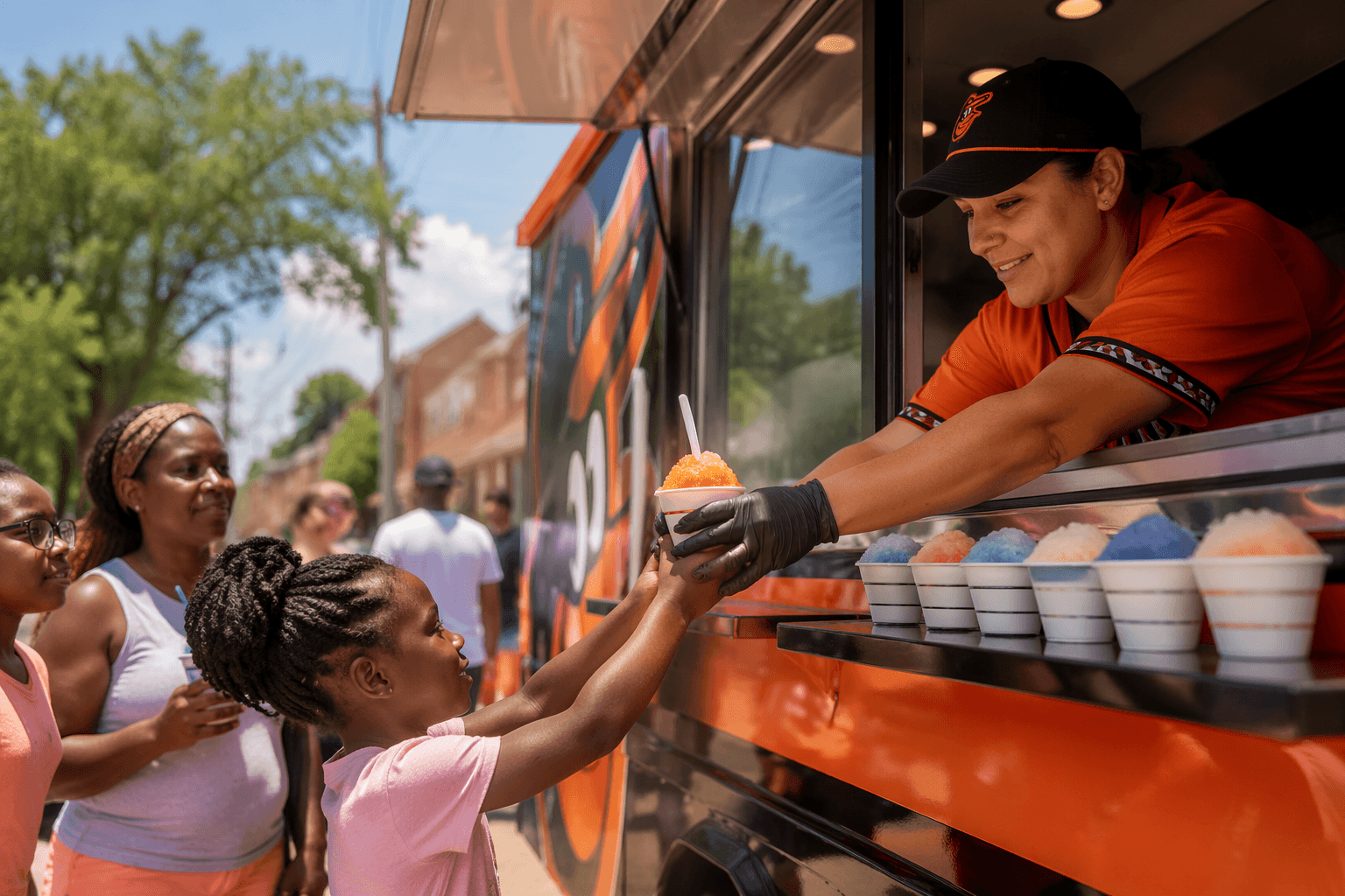 Orioles launch citywide snowball truck tour with free treats