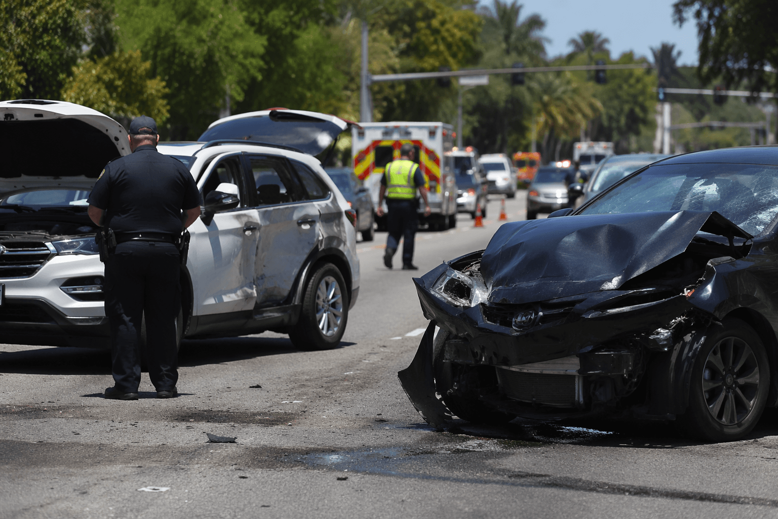 One injured, driver cited after two-vehicle crash on Walnut Street