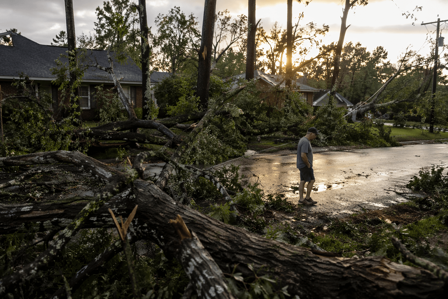 Severe storms hit Prattville, Millbrook with 70 mph winds, downed trees