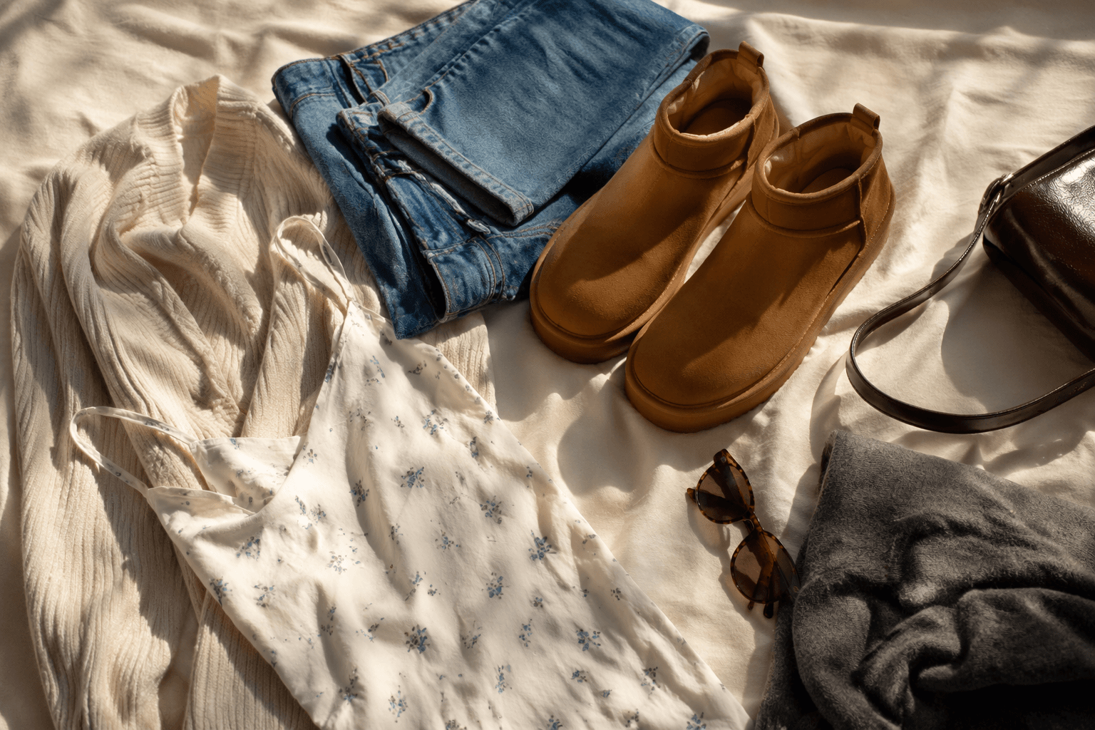 Dua Lipa's UGG mini boots stretch summer capsule wardrobes into autumn