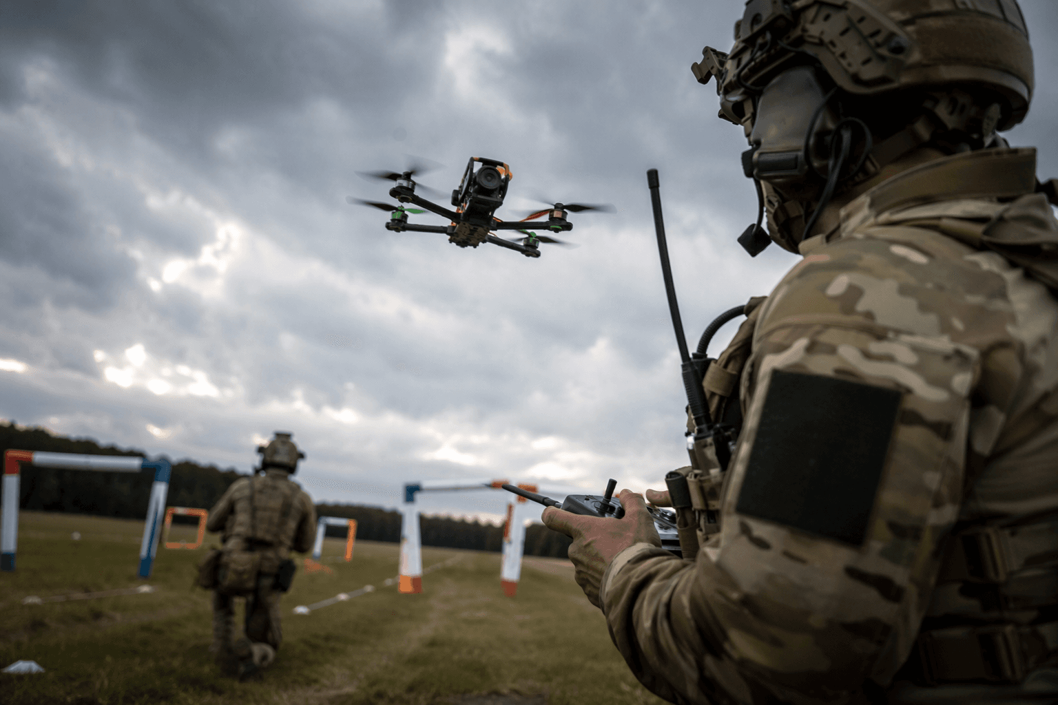 ADK Battlelab blends FPV racing with tactical drone demos in Lewis
