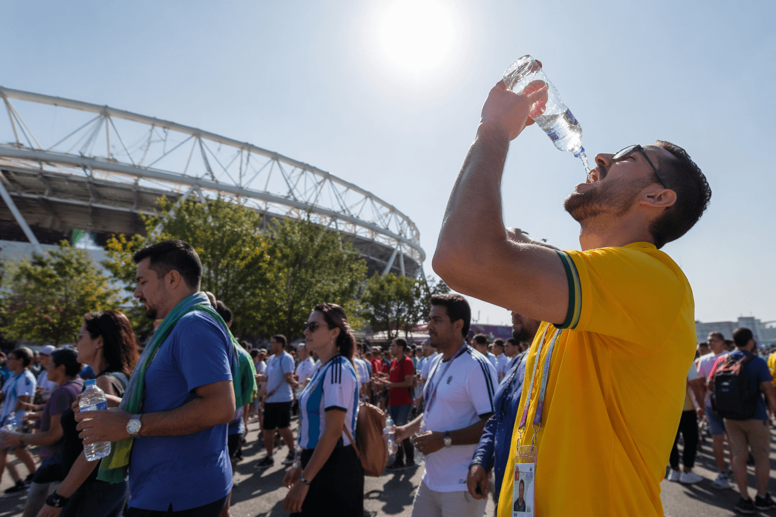 FIFA bans reusable water bottles from World Cup stadiums amid heat fears