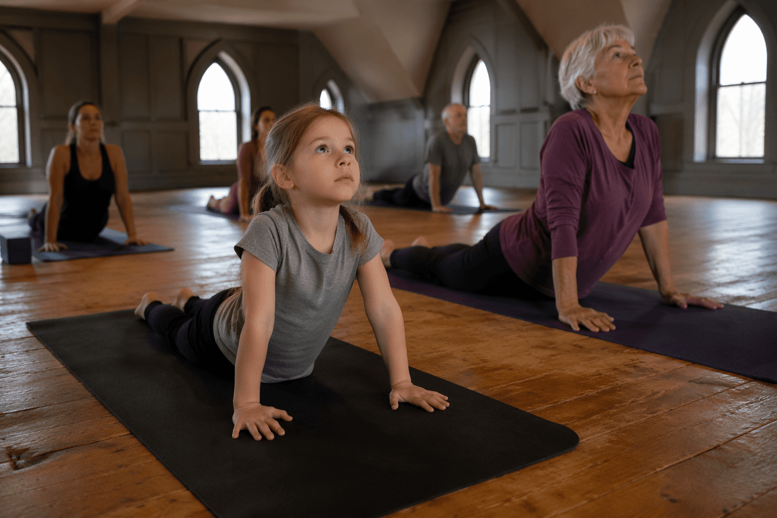 Litchfield church opens pay-what-you-can yoga loft for all ages