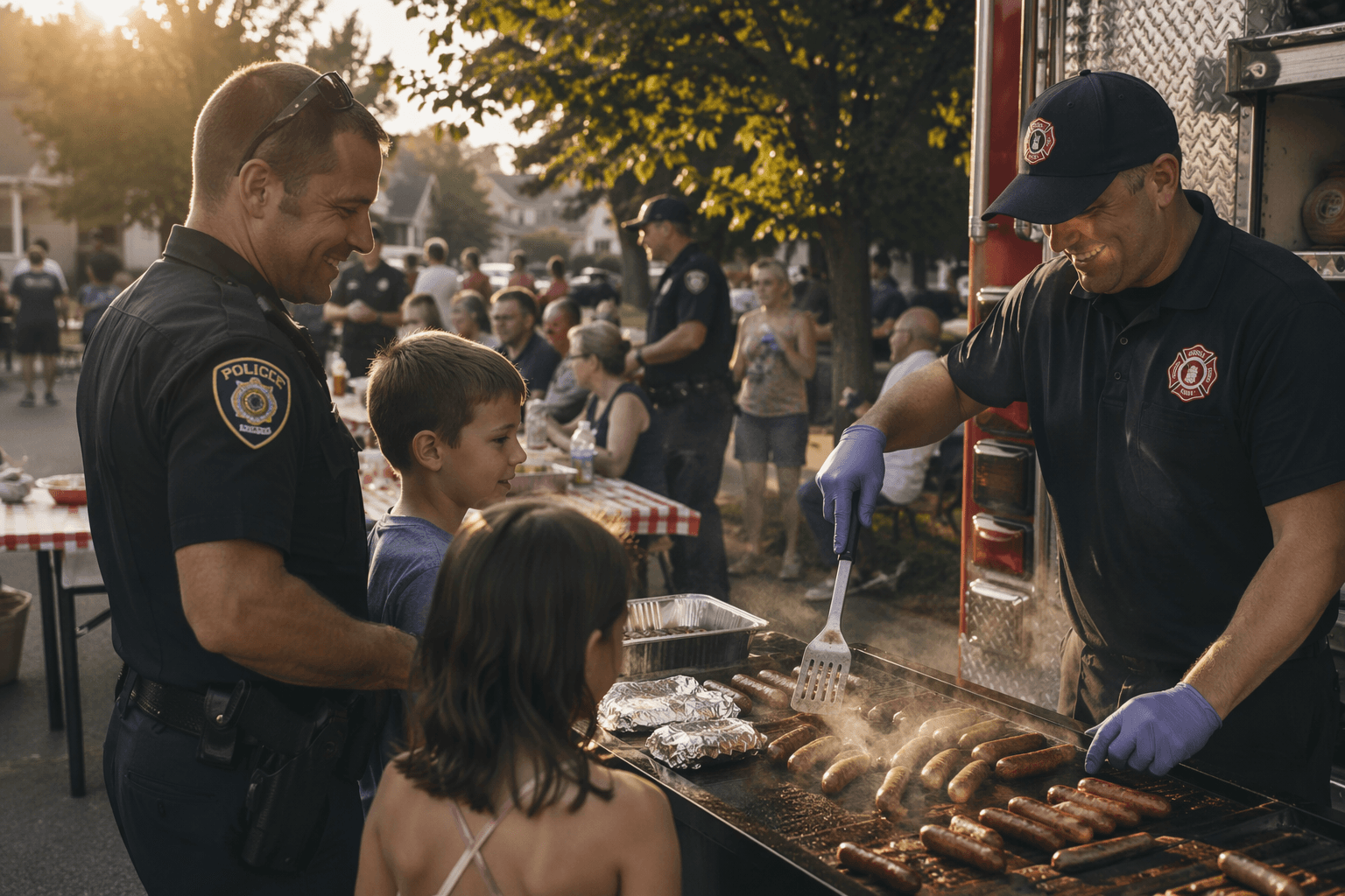 Sunapee plans community cookout to connect residents with police, firefighters