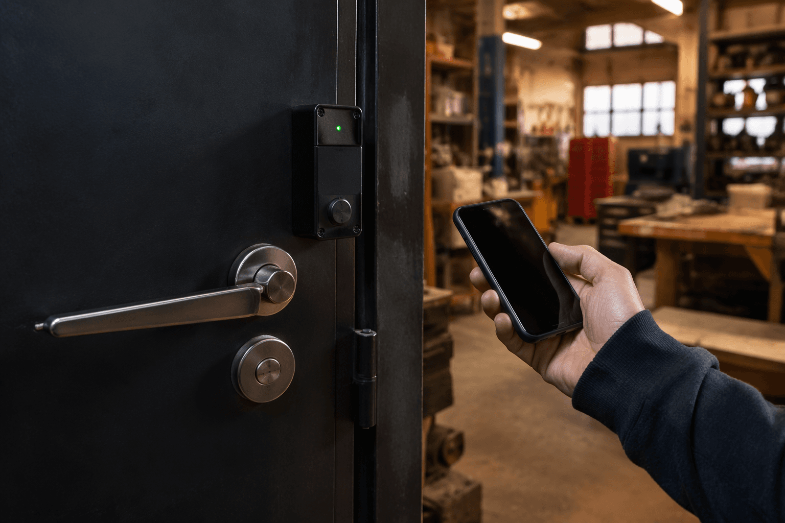INOX ISK-B300 bridges mechanical locks and remote access control