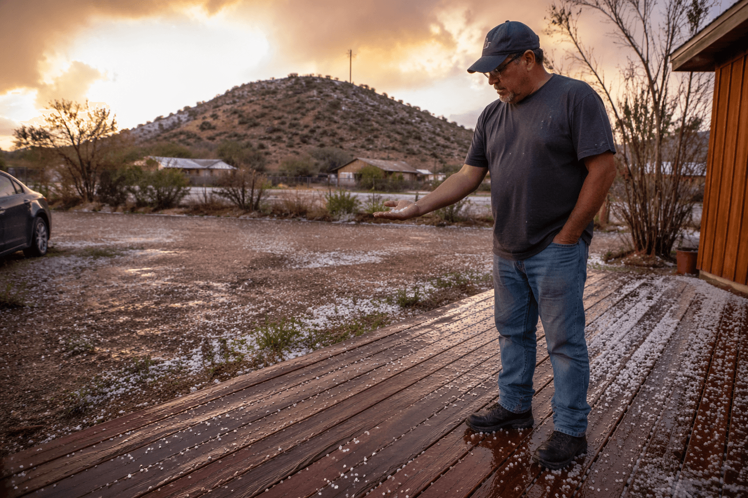 Strong thunderstorms bring 50 mph winds, hail to southeastern Sandoval County