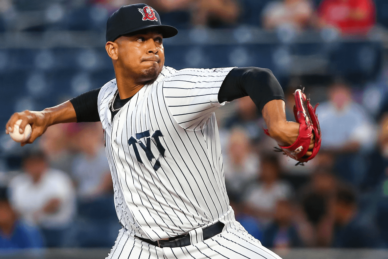 Yankees shift Carlos Lagrange to bullpen, eye quicker big-league path