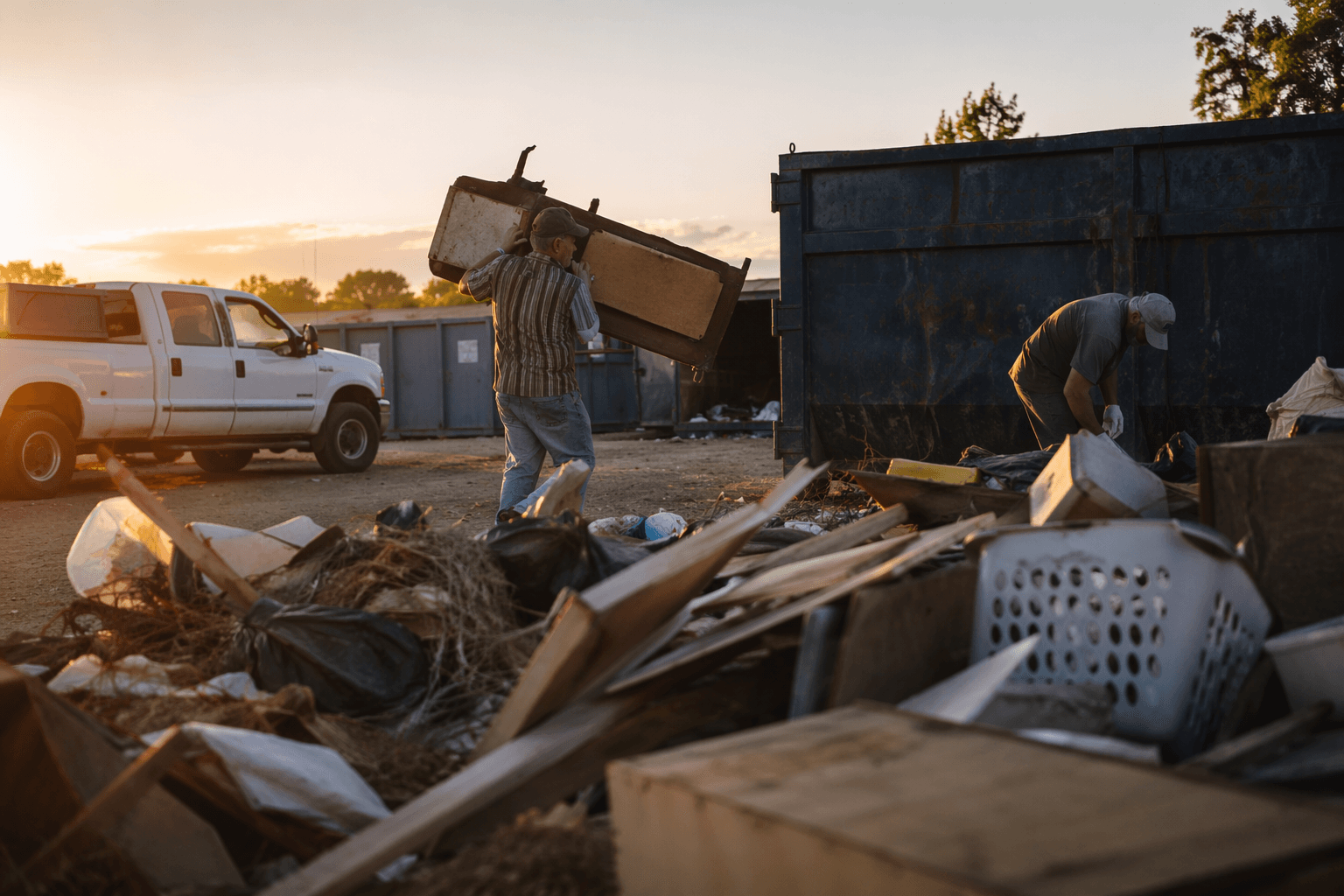 Dove Creek cleanup week gave residents a place to dump debris