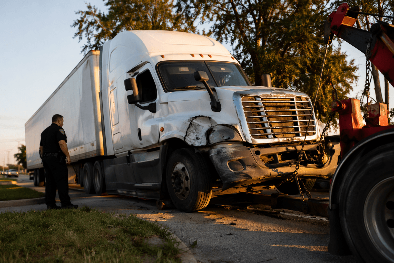 Harris County deputies recover stolen Indiana 18-wheeler after crash
