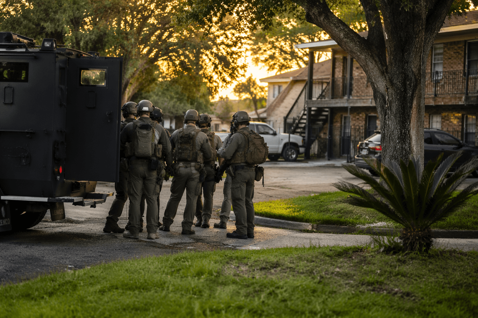 standoff ends in southeast Houston, suspect found dead in apartment