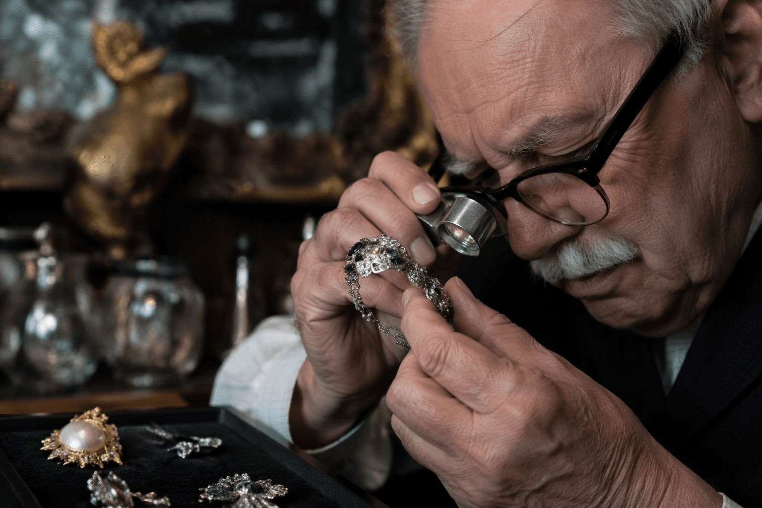 Vintage jewelry buyers chase Art Deco, Victorian and Georgian treasures