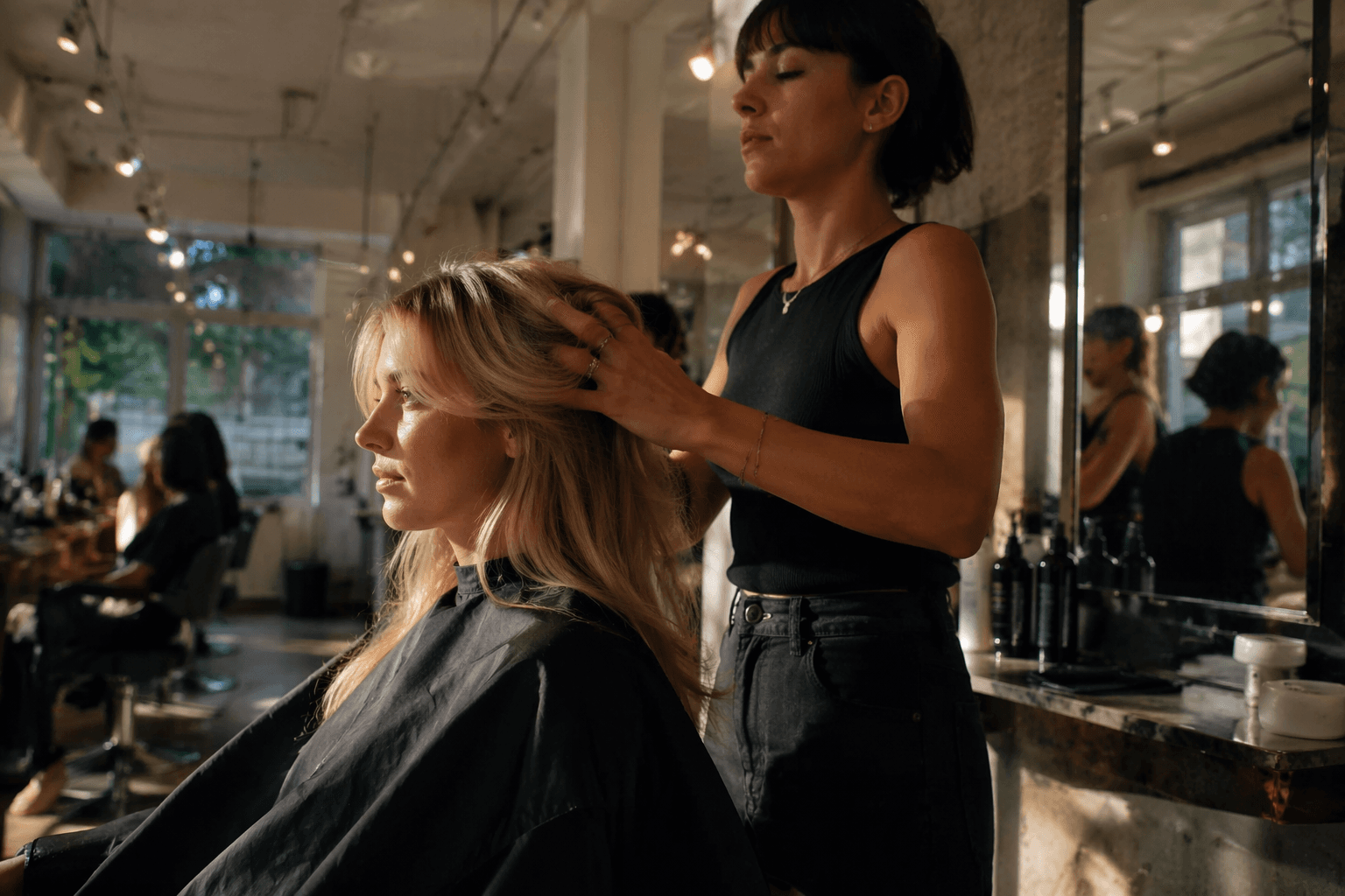 New York salons embrace glossy summer hair, from blondes to bixies