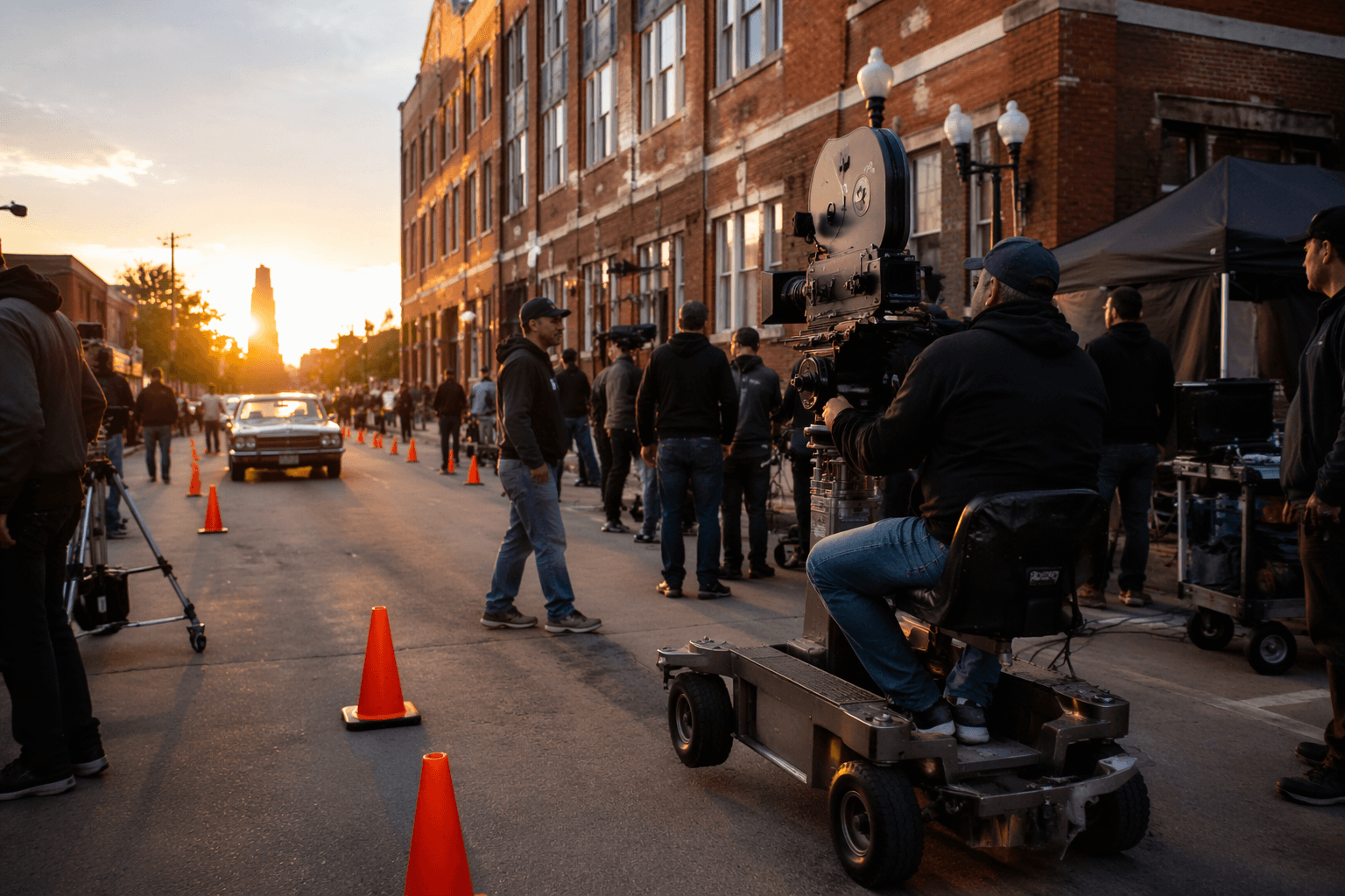 Paramount films at Frisco Flyers, streets see temporary closures