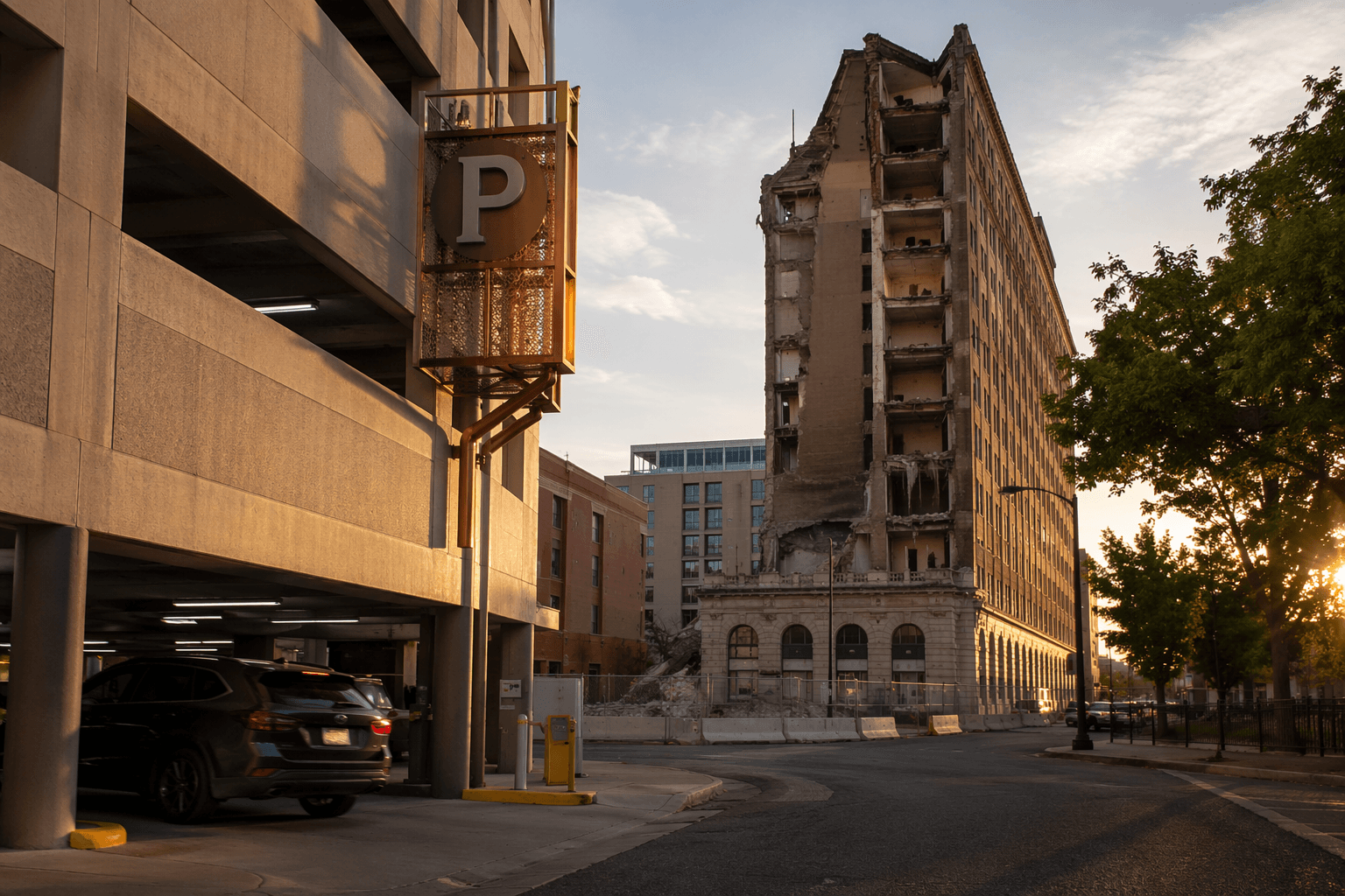 Free parking helps downtown Albuquerque businesses near collapsed Bliss Building