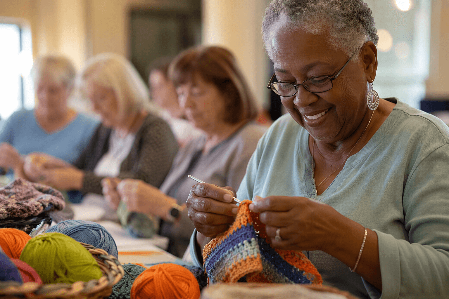 Crochet Guild of America calendar maps summer classes, retreats, and service events