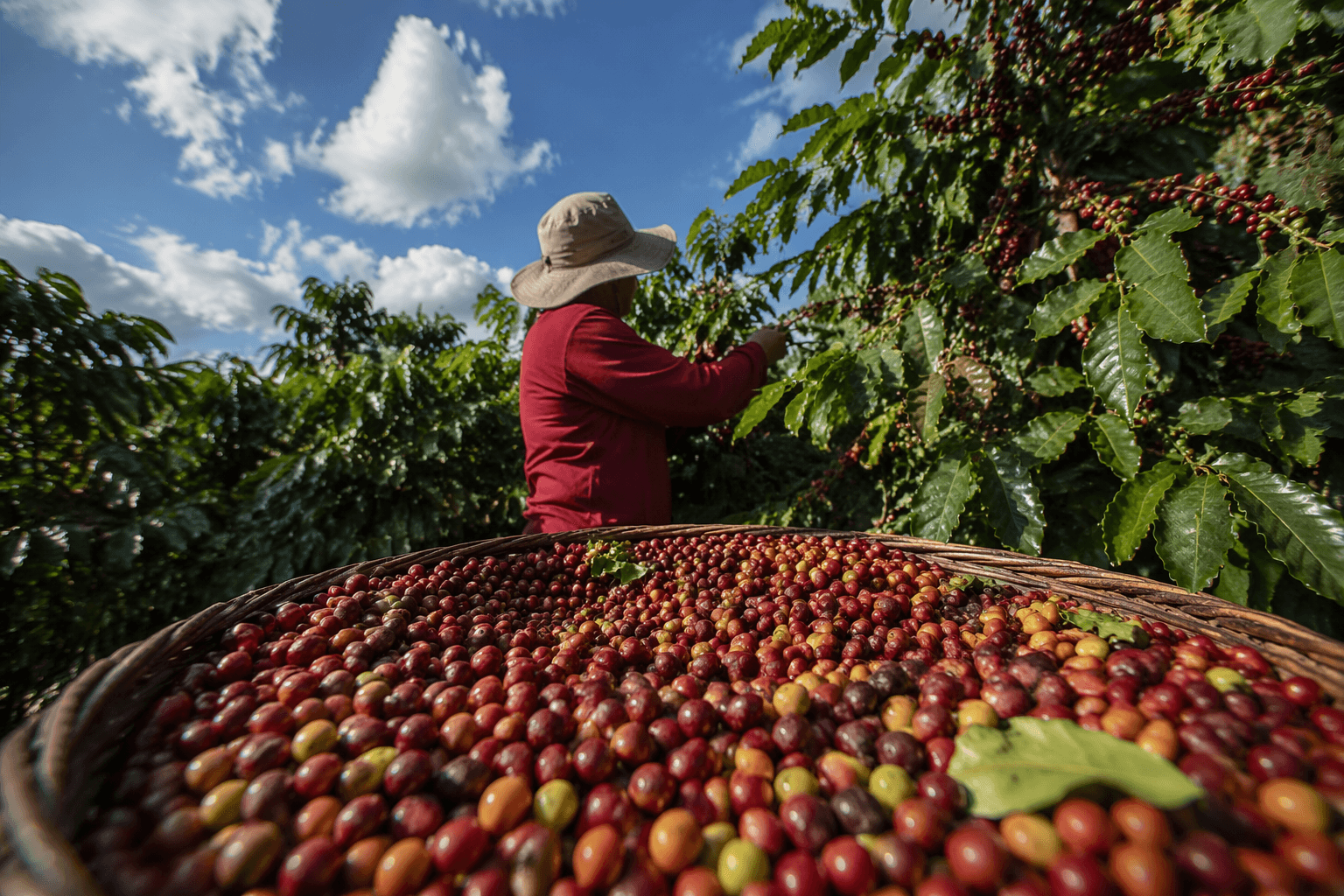 Coffee prices fall as Brazil weather clears harvest delays