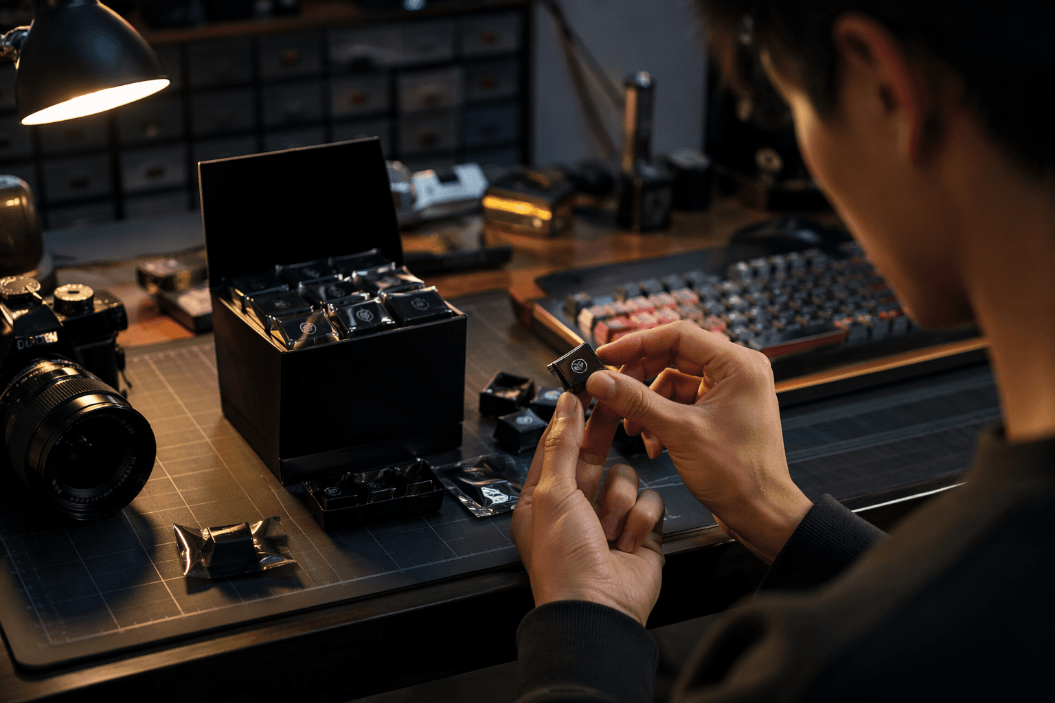 ASUS ROG launches anniversary blind-box keycaps for mechanical keyboards