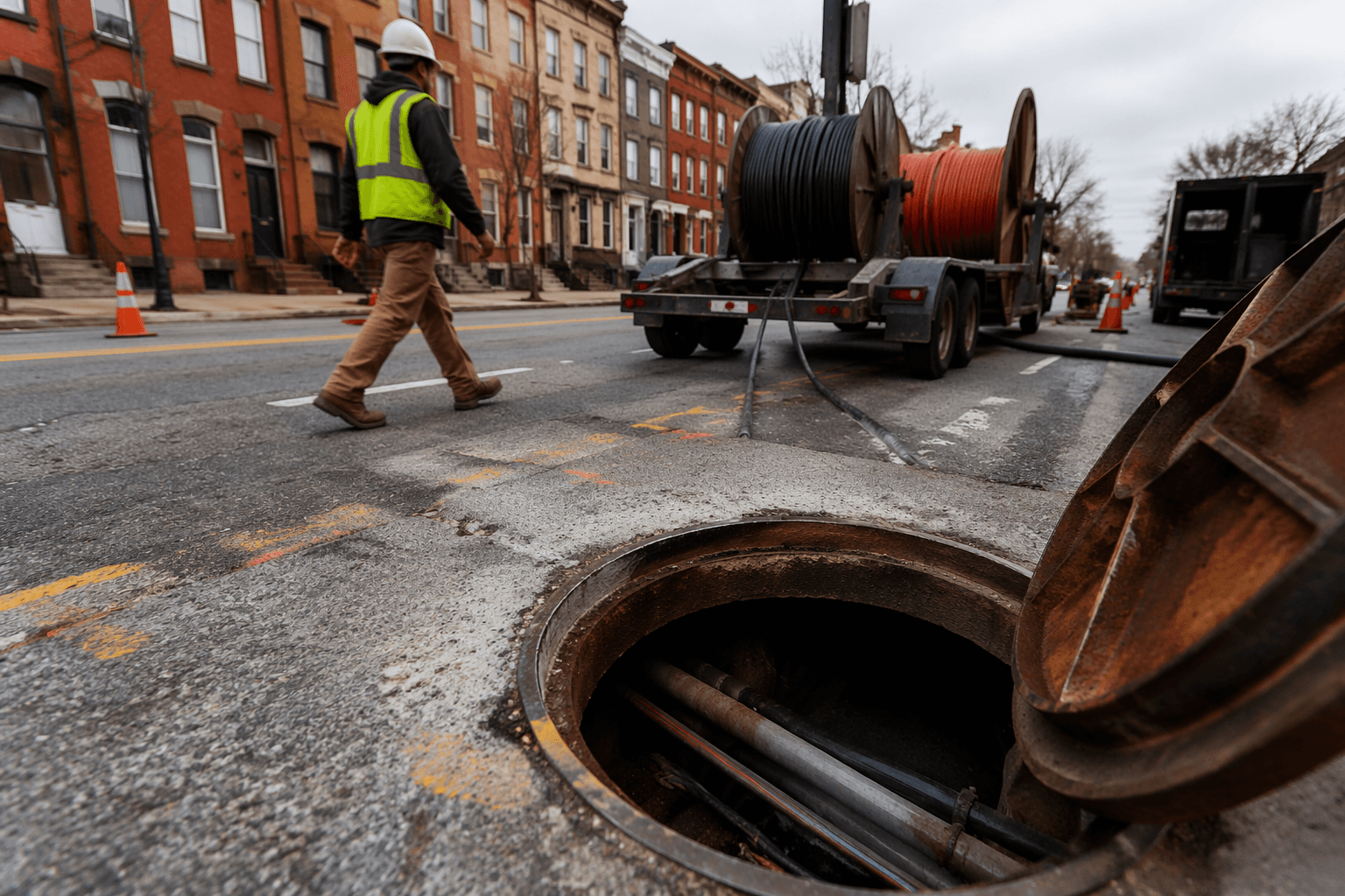 Conway urges public plan for Baltimore's conduit system future