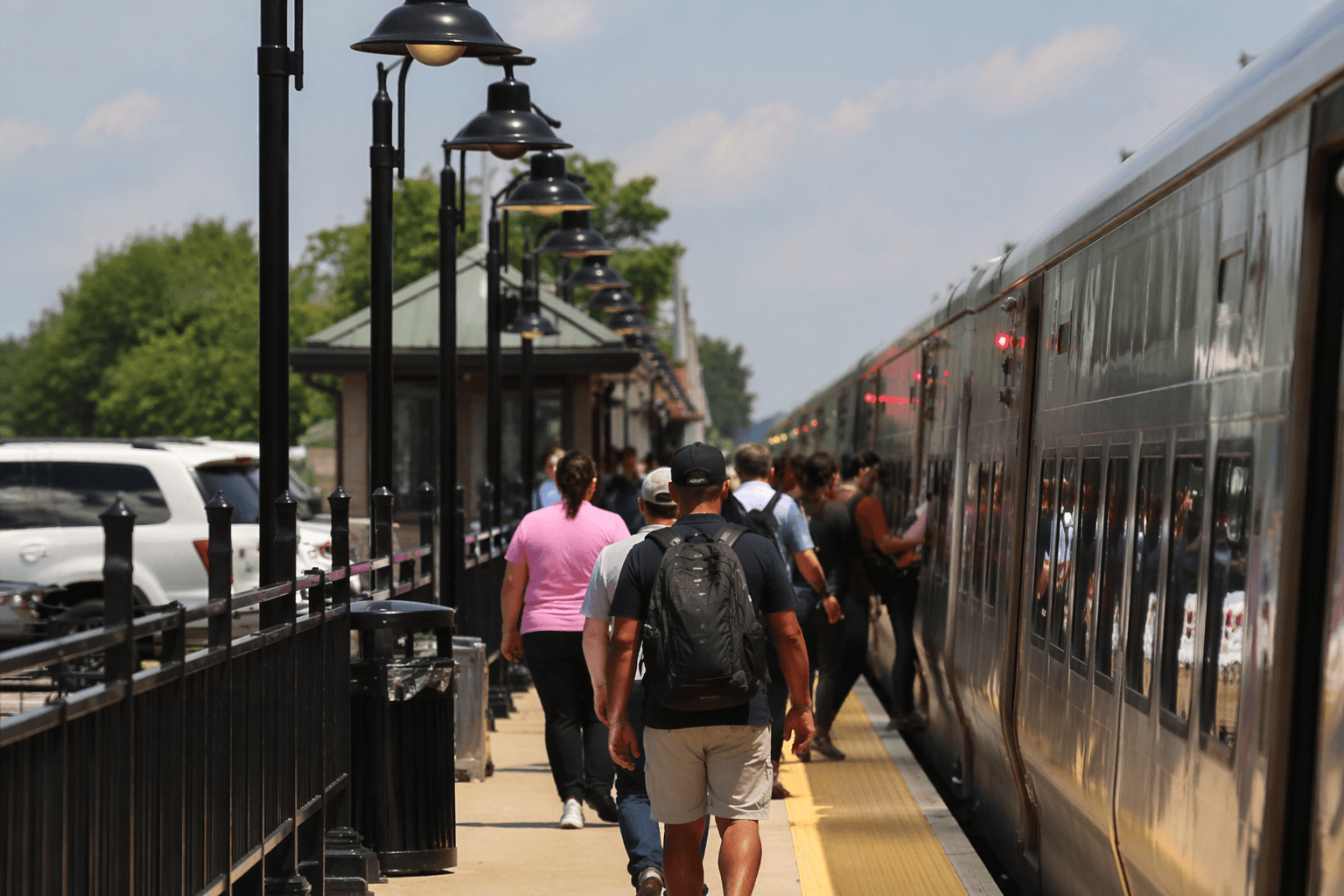 Babylon LIRR station platforms reopen, $127 million overhaul advances