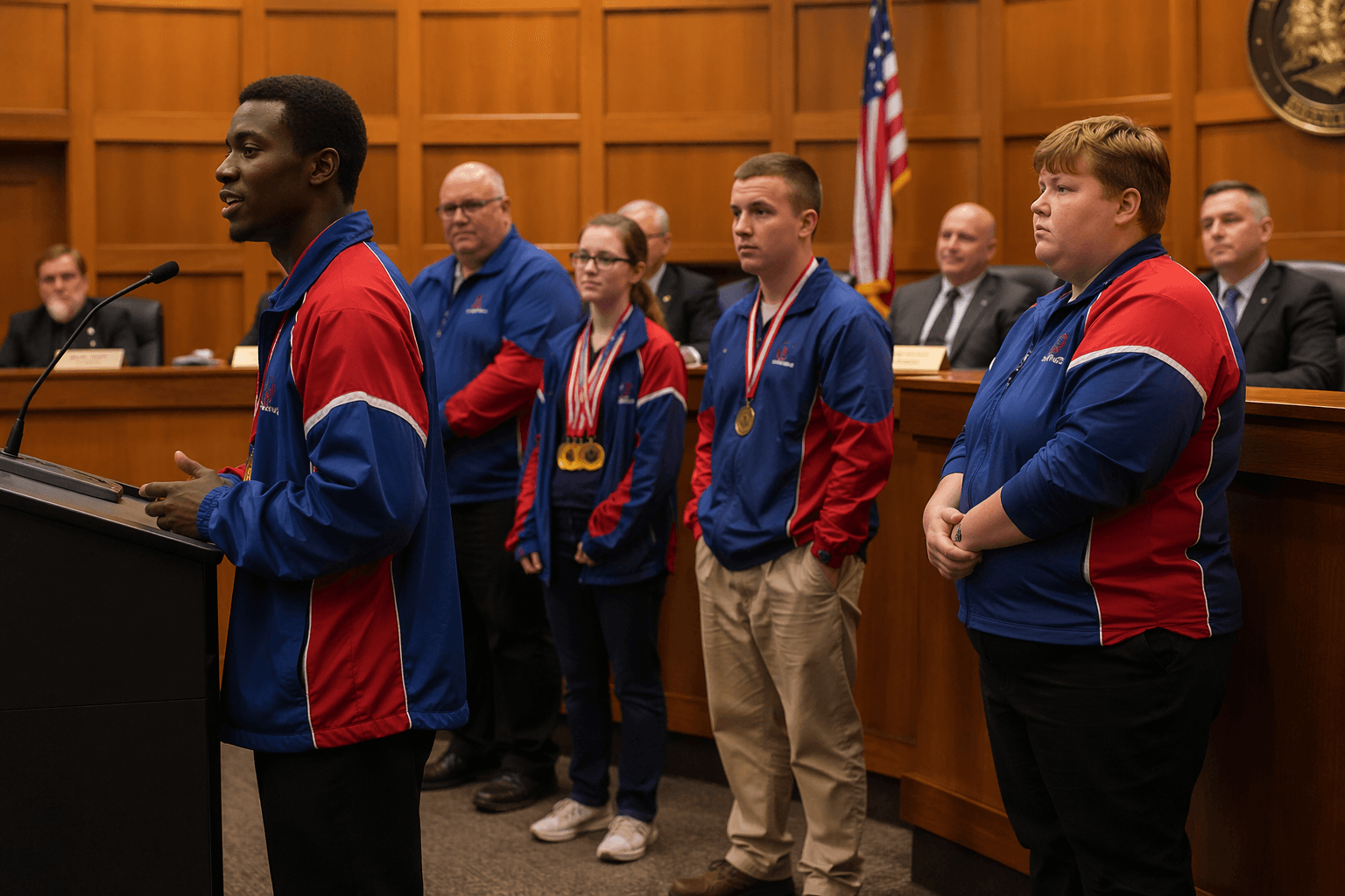 Goochland supervisors honor Special Olympics delegation, discuss Valley Link concerns