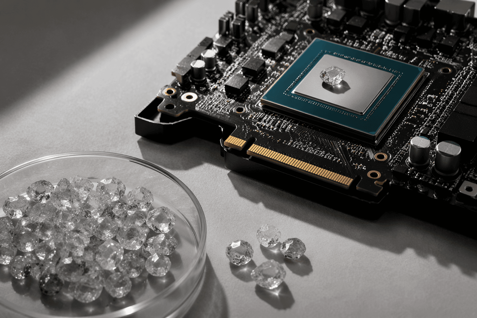 China's lab-grown diamonds find new use cooling AI chips