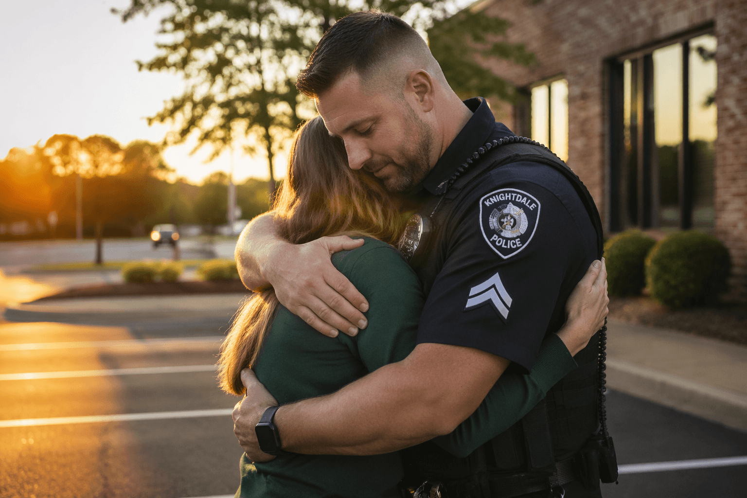 Wake County mother thanks Knightdale officer who saved her with CPR