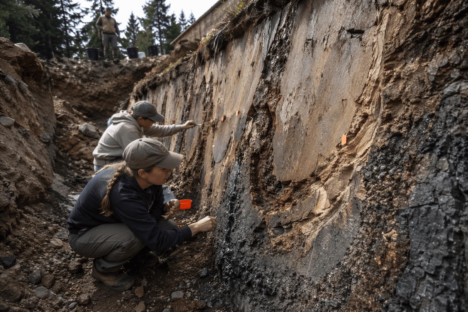 Geologists trench newly identified Humboldt County fault for quake clues