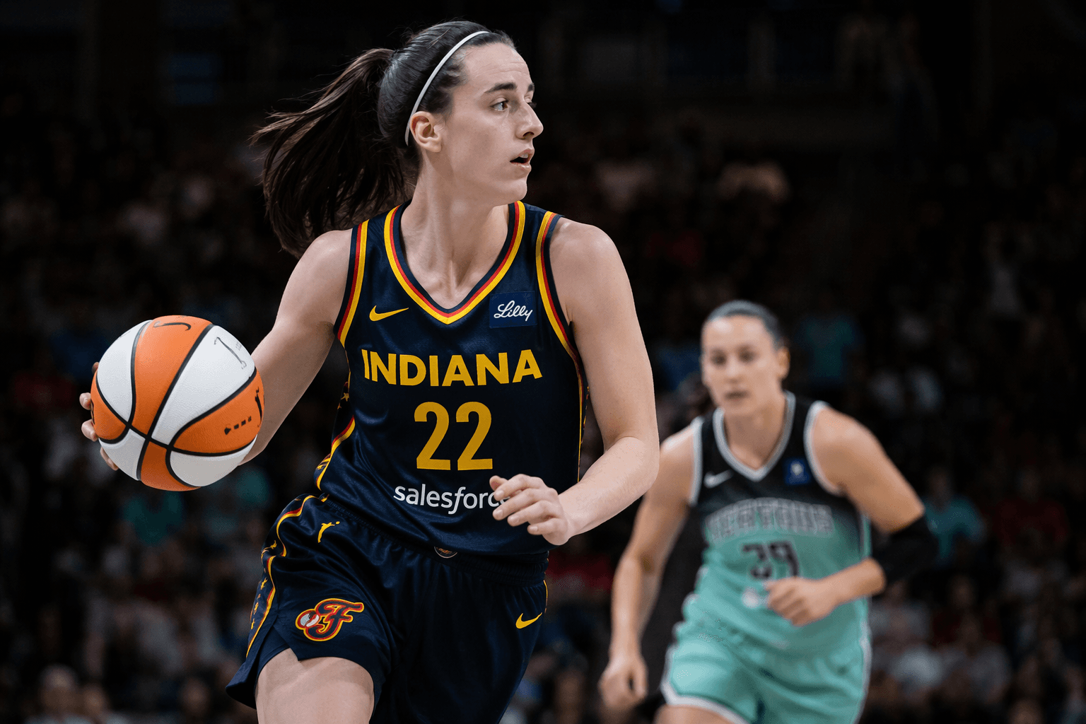 Caitlin Clark draws spotlight as Fever visit Liberty in key WNBA game