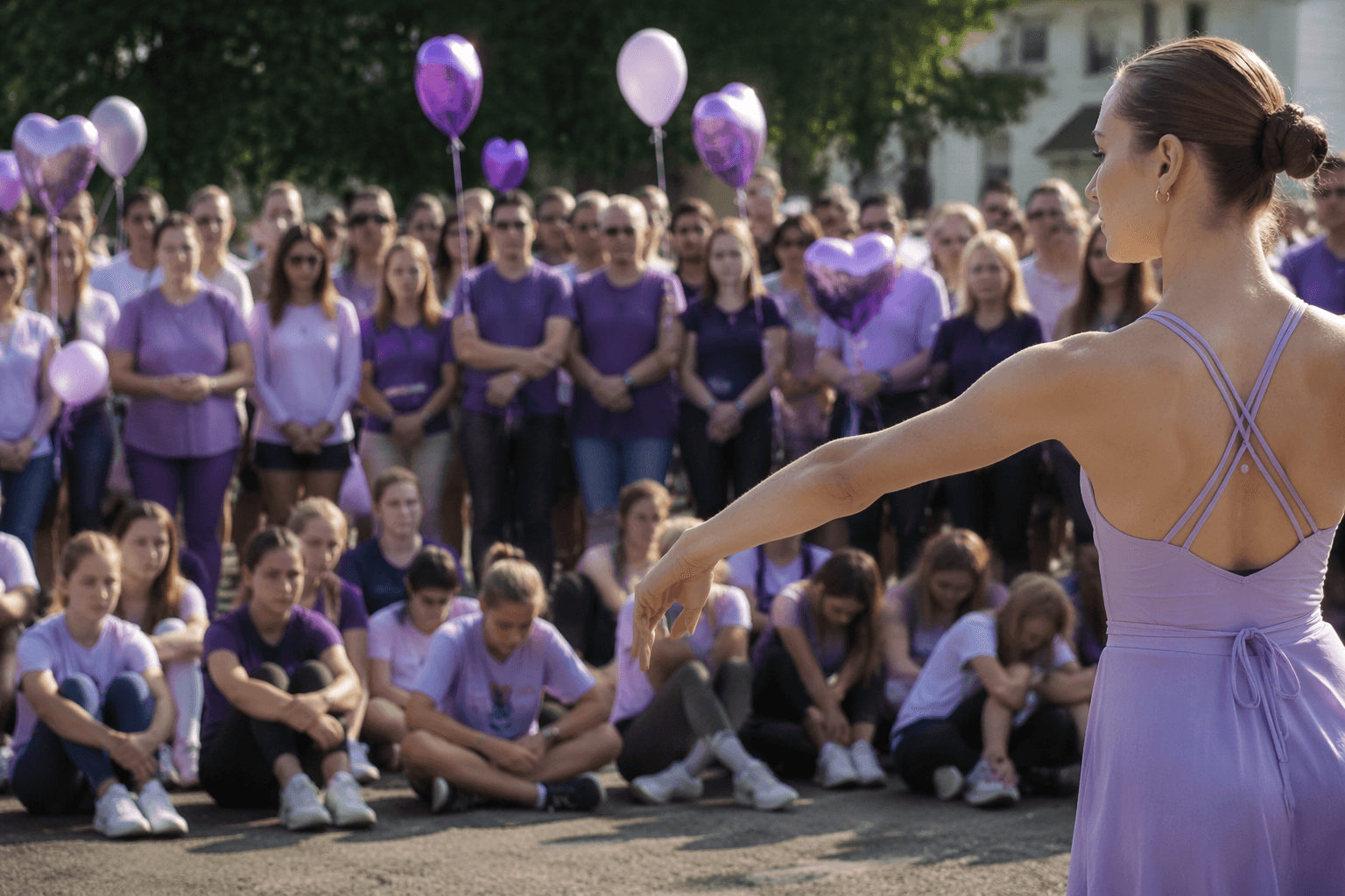 Kismet crowd honors Emily Finn with walk, ballet and fundraiser