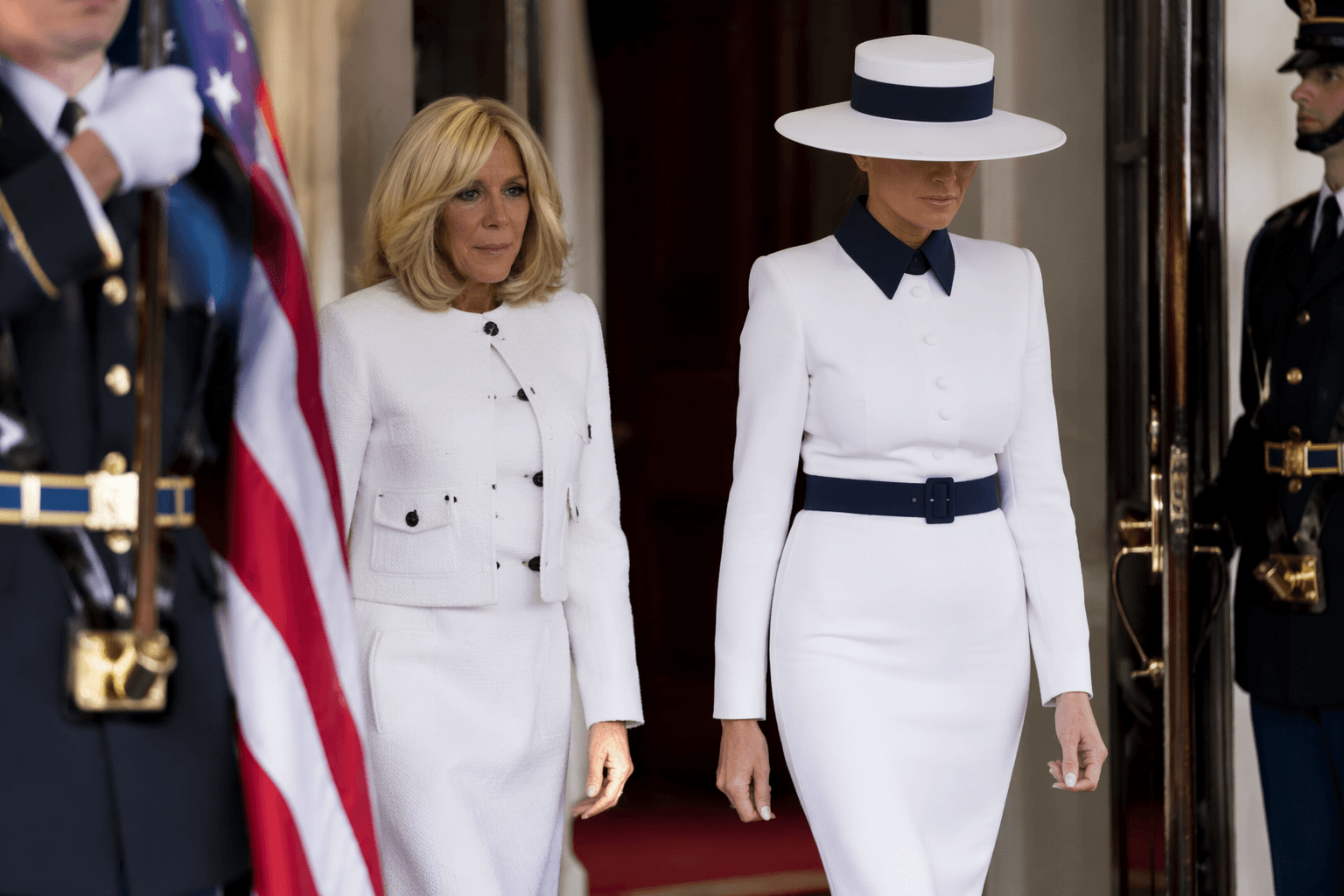 French and American first ladies use style as soft power