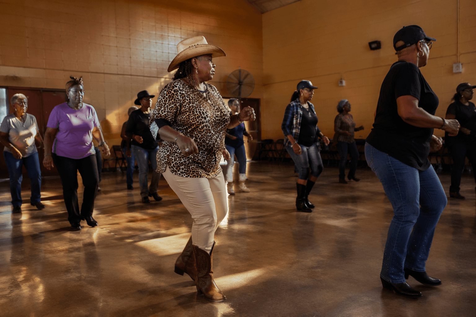 Allendale County line dance class offers weekly fitness and social time