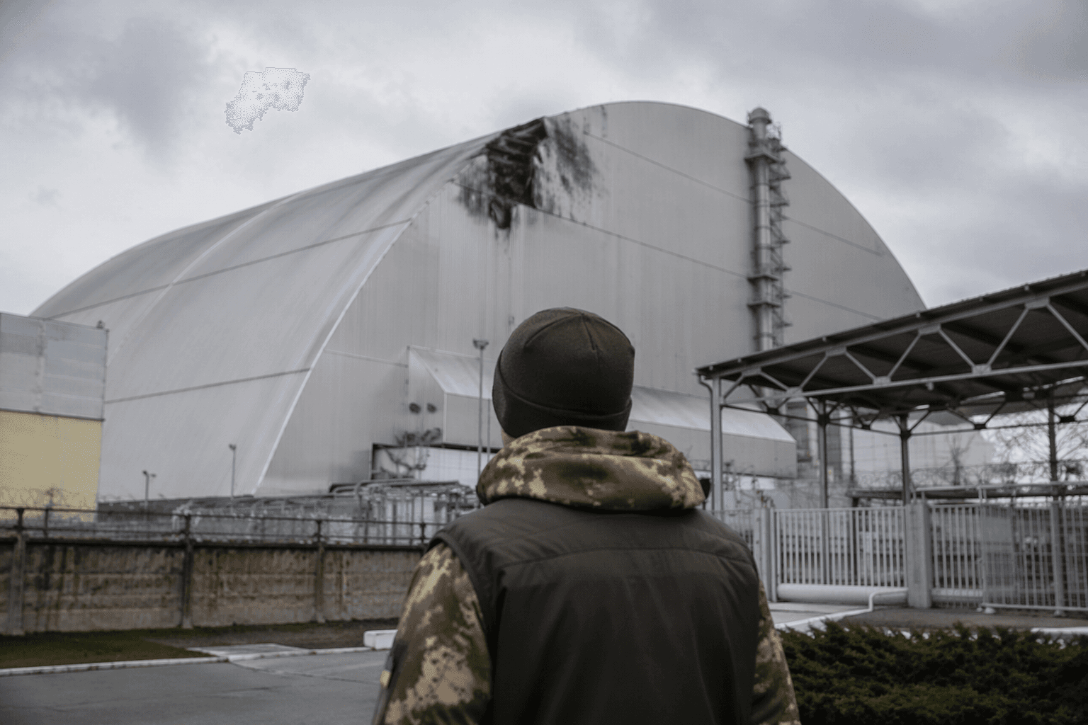 Russian drone hits Chornobyl nuclear waste facility, no radiation spike