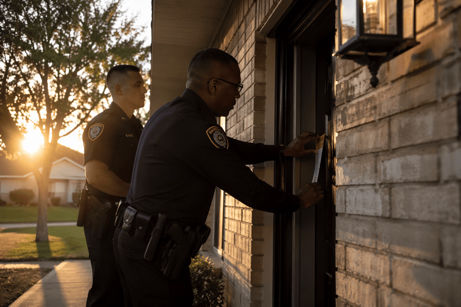 Copperas Cove police launch door-hanger warning program to prevent burglaries