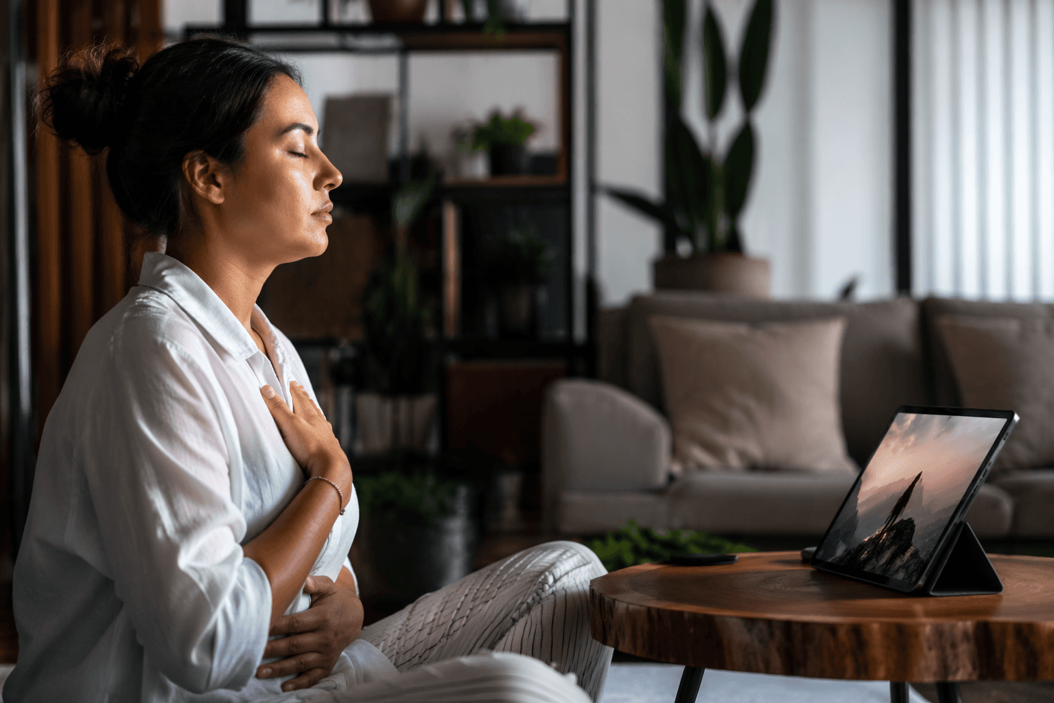Inspirational media lowers stress as effectively as guided meditation