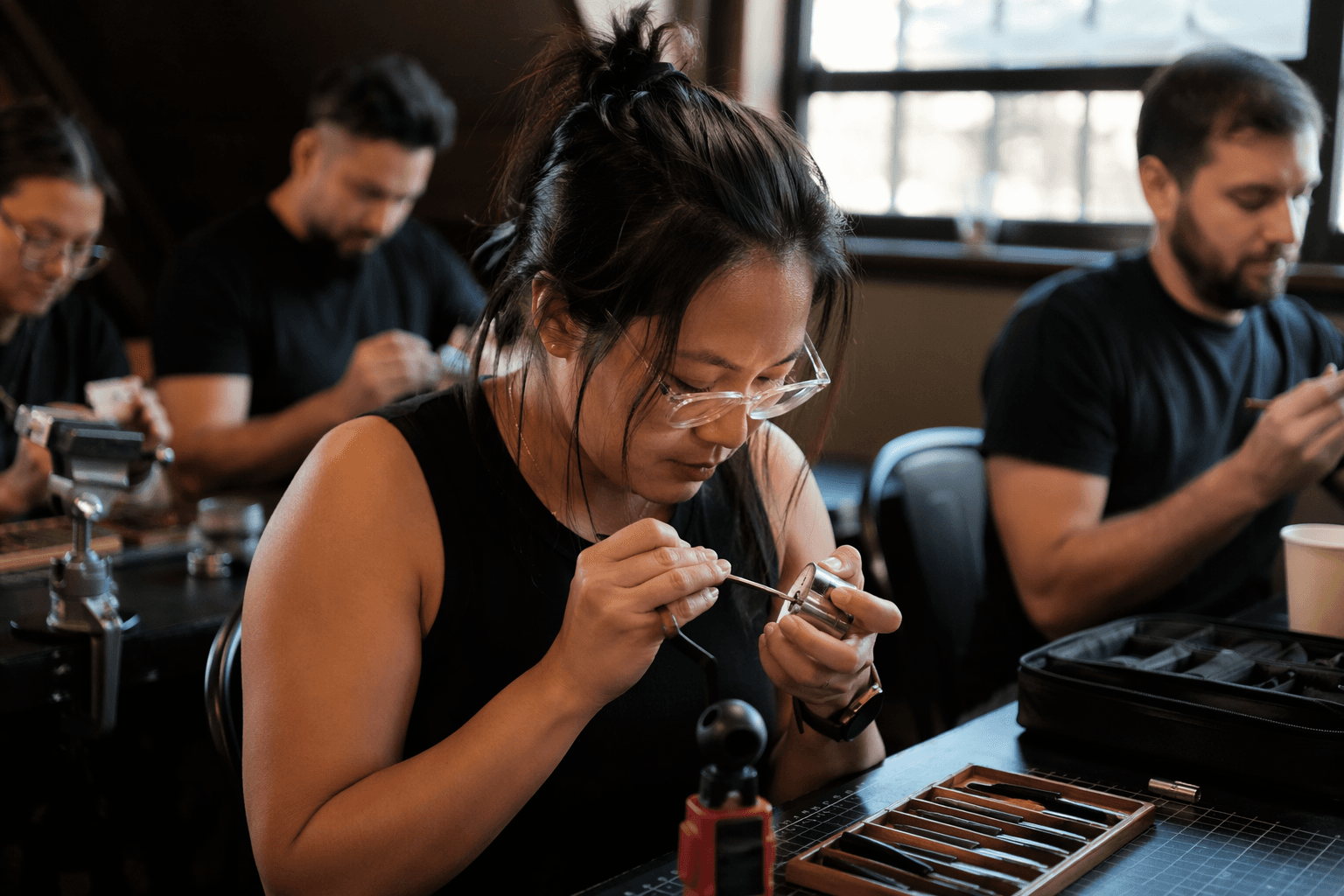 Hack Manhattan lockpicking workshop brings TOOOL tools and public instruction